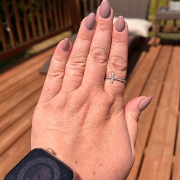 New in Box Cross Ring - Picture 3 of 4